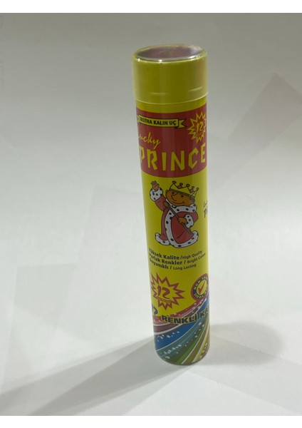 12 Renk Kuruboya Metal Tüp