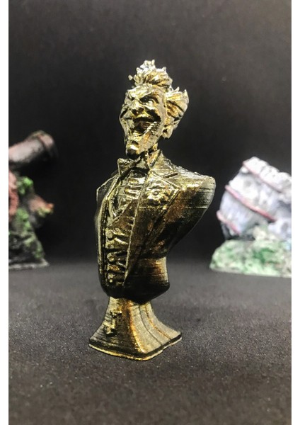 Dc Joker Büst 10CM - Gold Efekt