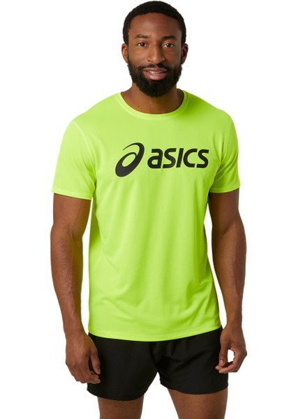 Core Asics Top Erkek Sarı Kısa Kollu Tshirt 2011C334-750