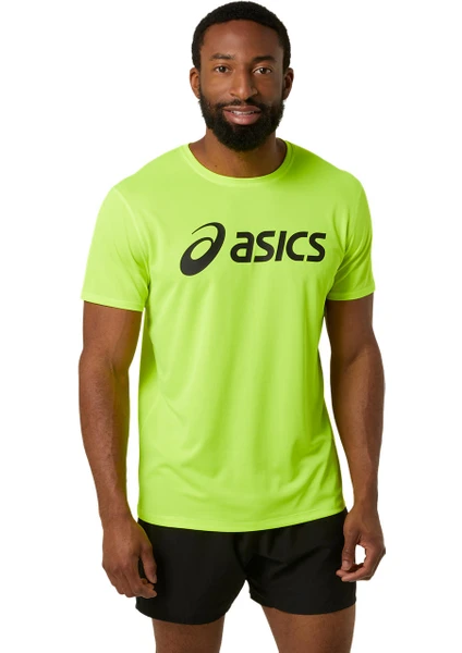 Core Asics Top Erkek Sarı Kısa Kollu Tshirt 2011C334-750