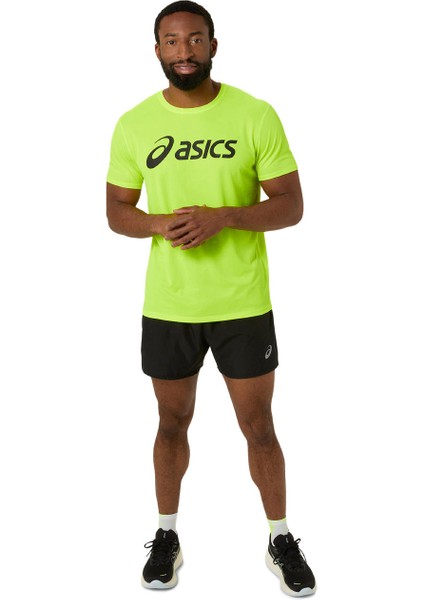 Core Asics Top Erkek Sarı Kısa Kollu Tshirt 2011C334-750