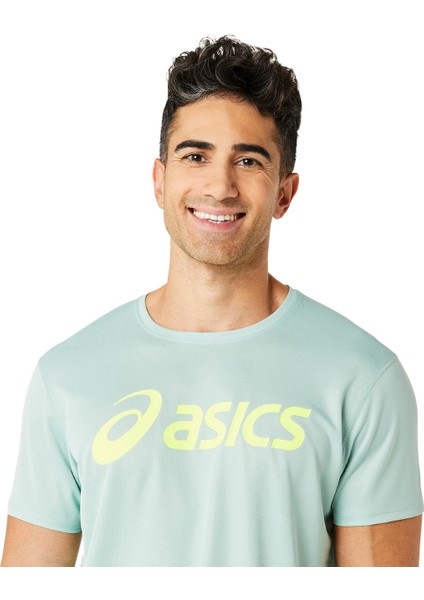 Core Asics Top Erkek Mint Kısa Kollu Tshirt 2011C334-304