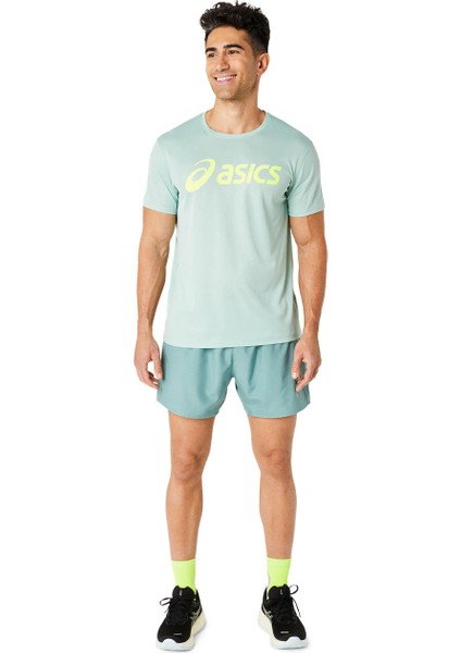 Core Asics Top Erkek Mint Kısa Kollu Tshirt 2011C334-304