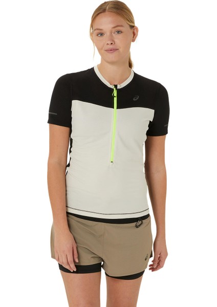 Fujitrail Ss Top Kadın Krem Kısa Kollu Tshirt 2012C721-250