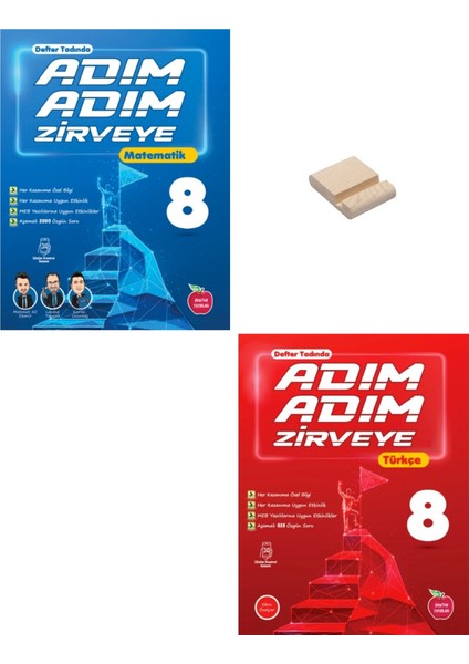 LGS 8. Sınıf Adım Adım Matematik ve Türkçe Konu Anlatımlı