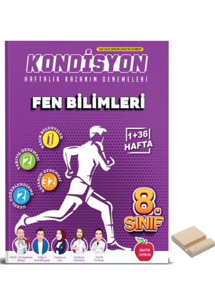 LGS 8. Sınıf Kondisyon Haftalık Kazanım Denemeleri Fen Bilimleri