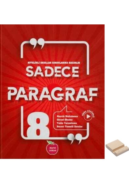 LGS 8. Sınıf Sadece Paragraf Soru Bankası - Telefon Tutucu