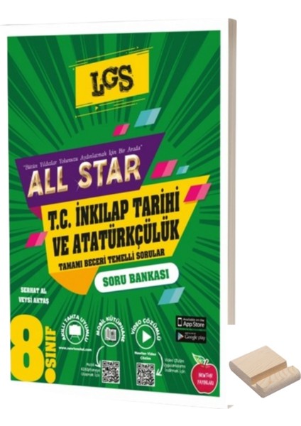 LGS 8. Sınıf All Star T.C. İnkılap Tarihi ve Atatürkçülük Soru Bankası - Telefon Tutucu