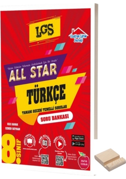 LGS 8. Sınıf All Star Türkçe Soru Bankası - Telefon Tutucu