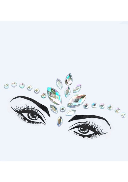 Lotus Kendinden Yapışkanlı Kristal Face Gems Yüz Makyaj Festival Yüz Taşı fiyatları