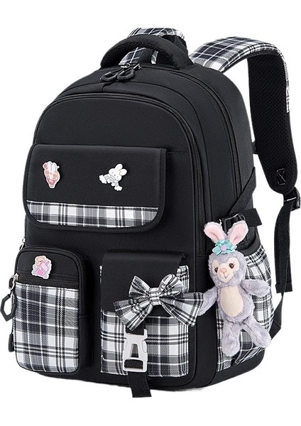 Ilkokul Öğrencisi Schoolbag Yay 1-6th Sınıf Sevimli Kız Çocuk Omuz Hafif Sırt Çantası Satışa Hazır (Yurt Dışından)