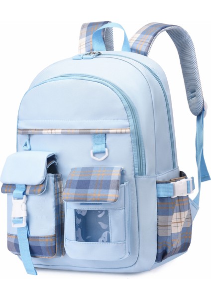 Yeni Ilkokul Çantası, Kızların Sırt Çantası, 3, 4, 5 ve 6. Sınıflar Için Büyük Kapasiteli Su Geçirmez Öğrenci Çantası, Gündelik Çanta (Yurt Dışından)