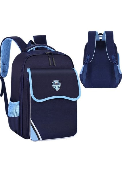 Ingiliz Tarzı Ilkokul Öğrencisi Okul Çantası, Büyük Kapasiteli, Çok Katmanlı, Ultra Hafif, Omurgayı Koruyan, Tamamen Açık Sırt Çantası (Yurt Dışından)