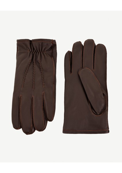 Elastik Detaylı Deri Erkek Eldiven fiyatları
