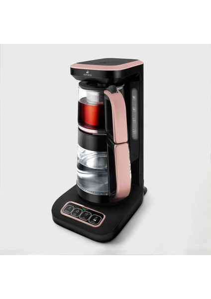 2 Yıl Uzaktan Bağlantılı 4 In 1 Konuşan Otomatik Çay Makinesi Su Isıtıcı ve Filtre Kahve Makinesi M