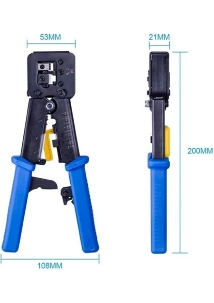 Yeni Nesil Köken Pensesi HY-200 4p-6p-8p RJ45 fiyatları