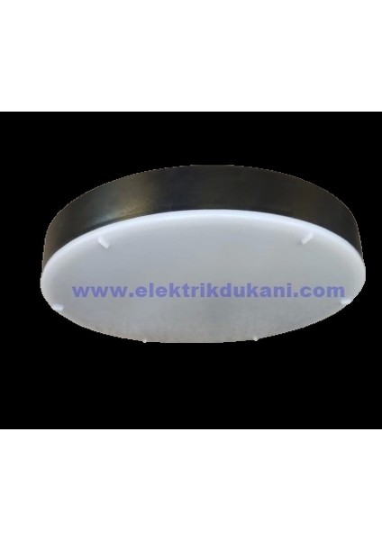 18W S.ü. Dolunay LED Armatür Siyah Kasa 6500K modelleri