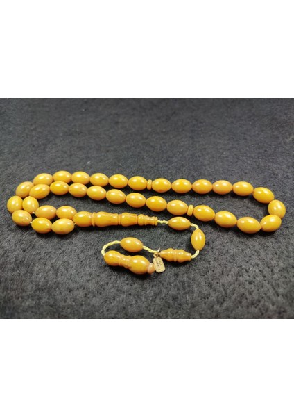 Halil Hilmi Usta Eseri Imzalı Sıkma Kehribar Sertifikalı 5532