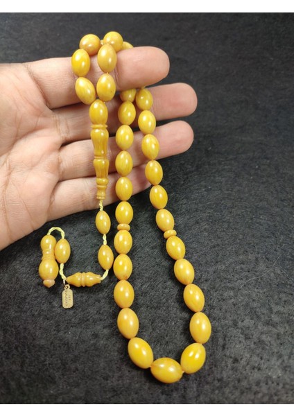 Halil Hilmi Usta Eseri Imzalı Sıkma Kehribar Sertifikalı 5532 fırsatları