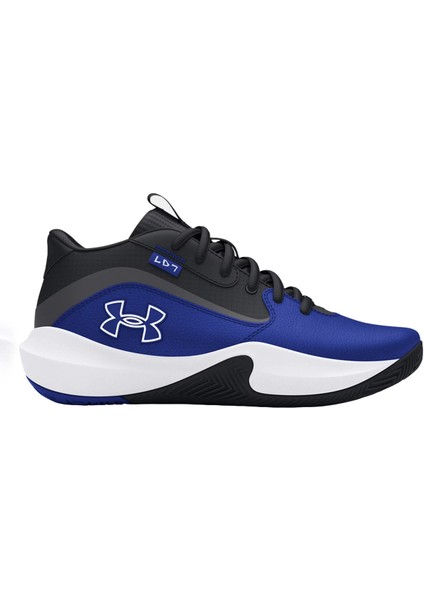 Under Armour Siyah - Mavi Erkek Basketbol Ayakkabısı 3028513-401-UA Gs Lockdown 7