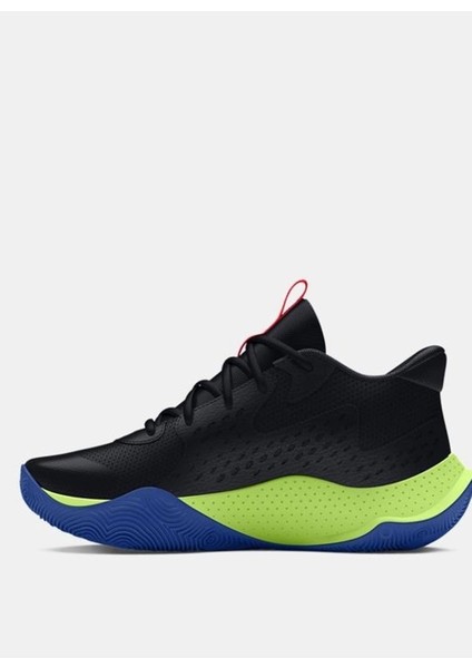 Under Armour Mavi - Sarı - Siyah Erkek Basketbol Ayakkabısı 3026635-005-UA Gs Jet '23