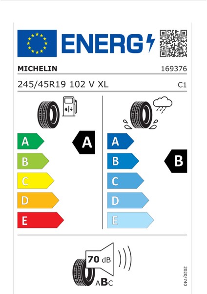 245/45 R19 102V Xl St E.primacy Oto Yaz Lastiği (Üretim Yılı: 2024)
