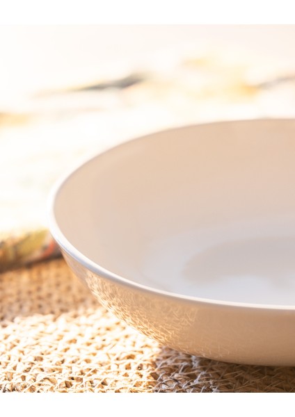 Souci Yemek Tabağı - Krem - 22 cm fiyatları