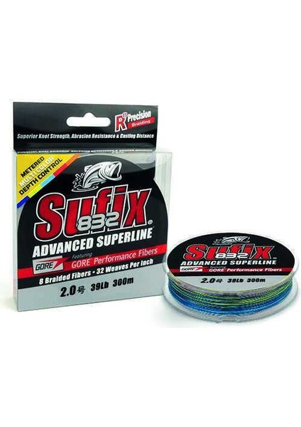 832 Advanced Ip Misina MULTICOLOR-0.38MM - 120MT - 36KG