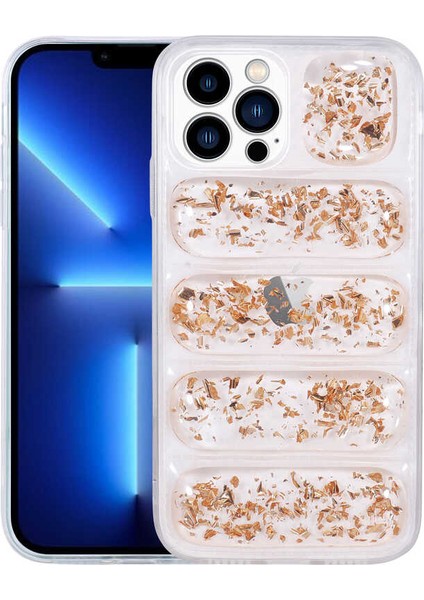 iPhone 12 Pro Max - Uyumlu Kamera Korumalı Simli Airbag'li Appfube Dalga Kapak-Pembe Koyu