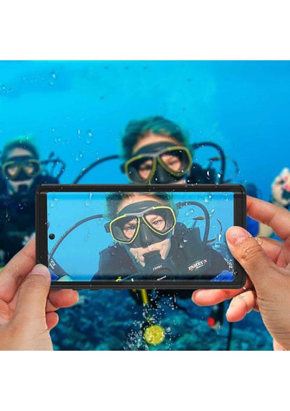 Galaxy S20 Uyumlu 1-1 Su Geçirmez Uyumlu-Siyah modelleri
