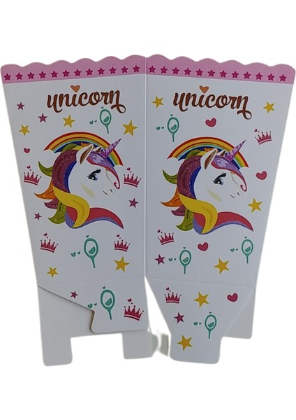 Ngüzel Party Unicorn Mısır, Cips Kutusu (Unicorn Popcorn) 8'li