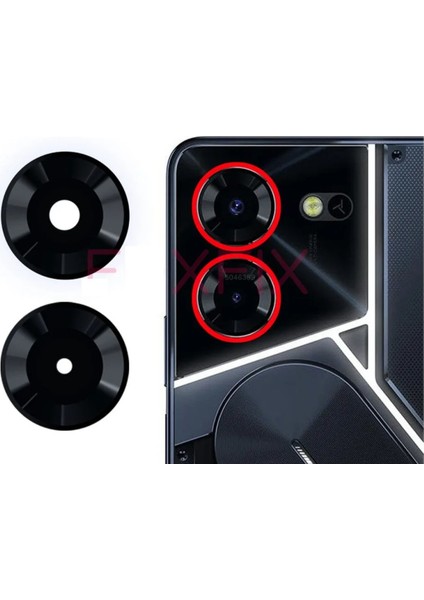 Tecno Pova 5 Ile Uyumlu Kamera Camı LH7N