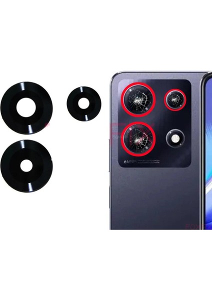 Infinix Note 30 Pro Ile Uyumlu Kamera Camı X678