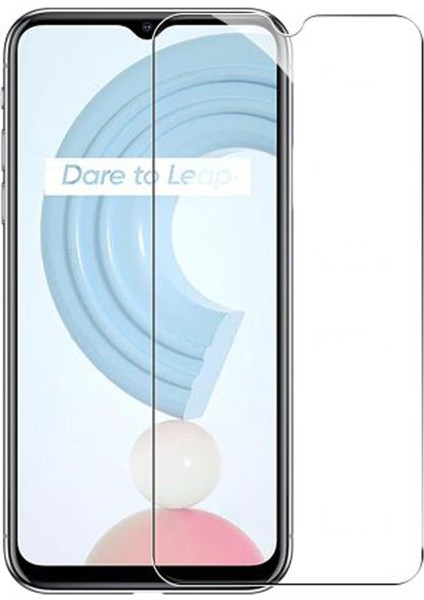 Realme C21Y Kırılmaz Cam Şeffaf 0.3mm Kılıf Dostu Temperli Ekran Koruyucu