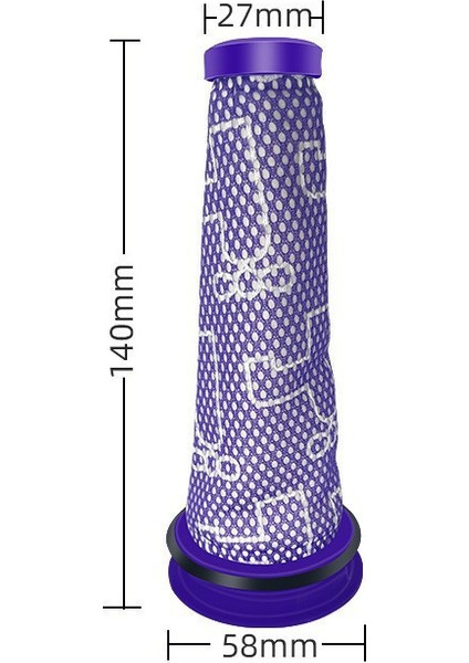 Dyson DC50 Elektrikli Süpürge Için Hepa Ön Filtre Aksesuarları Değiştirin (Yurt Dışından)