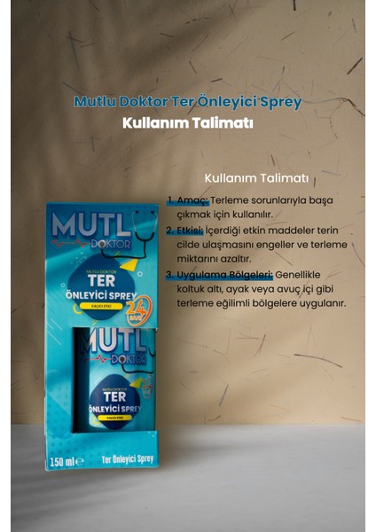 Ter Önleyici Sprey 150ML