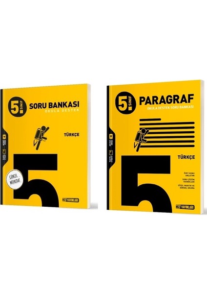 2025 5. Sınıf Türkçe - Paragraf Soru Seti 2 Kitap