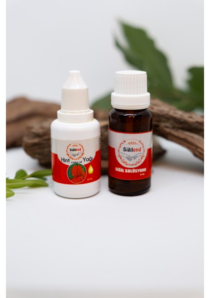 end Seti (2'li Özel Set) Özel Solüsyon ve Castor Oil