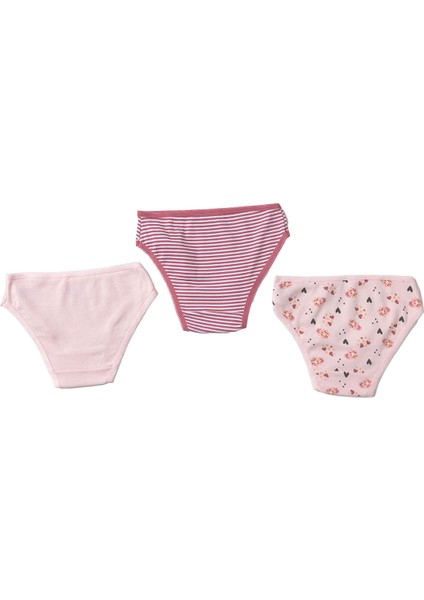 Kız Bebek 3'lü Slip Külot