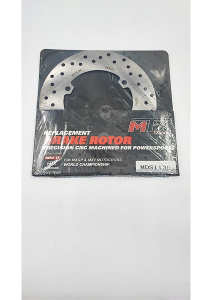 MDS1136 2015-2021 Yamaha Yzf R25 Uyumlu Arka Fren Diski
