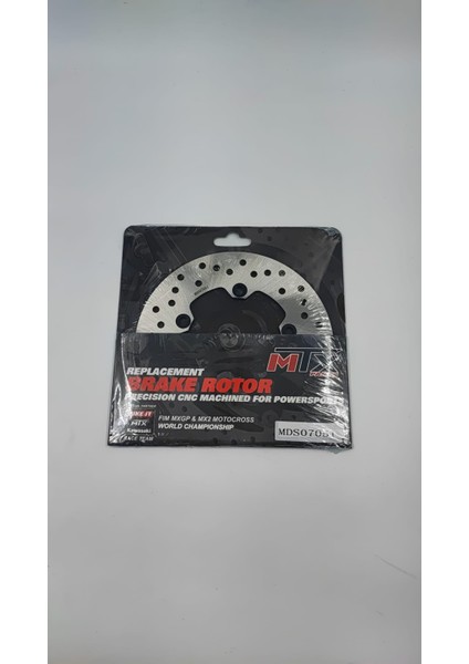 MDS07051 2003-2007 Yamaha Yzf R6 Uyumlu Arka Fren Diski