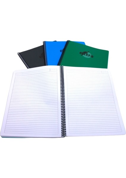 Yaratıcı Zihinler Için 2 Çizgili 2 Kareli A4 Spiralli Defter Seti 4'lü Gelişmiş Paket fiyatları