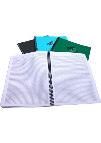 Yaratıcı Zihinler Için 2 Çizgili 2 Kareli A4 Spiralli Defter Seti 4'lü Gelişmiş Paket modelleri