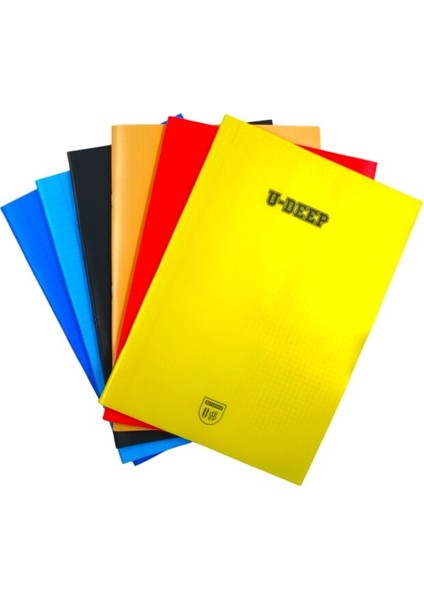 Yaratıcı Zihinler Için 3 Çizgili 3 Kareli A4 Defter Seti 6lı Standart Paket