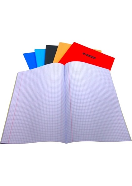 Yaratıcı Zihinler Için 3 Çizgili 3 Kareli A4 Defter Seti 6lı Standart Paket