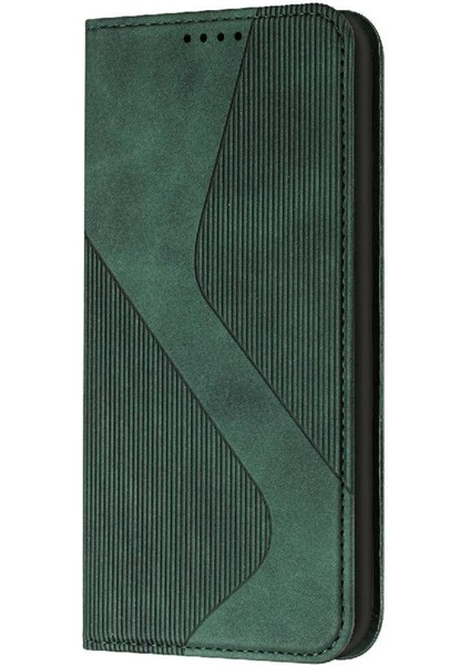 Motorola Moto Kenar 50 Pro Manyetik Cüzdan Kickstand Pu Deri Kılıf (Yurt Dışından)