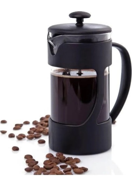 Ölçekli Cam French Press 350 ml