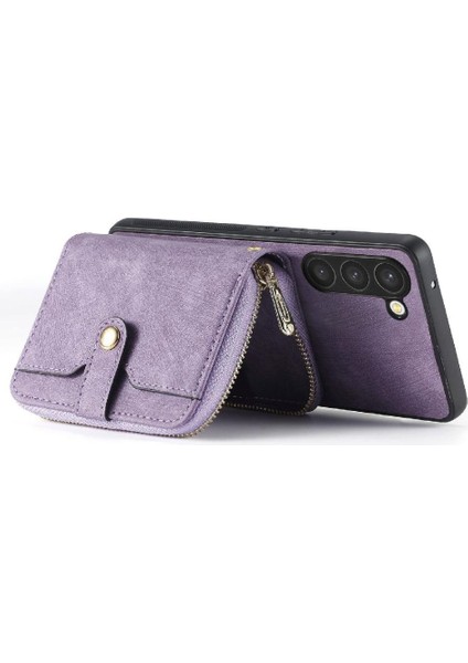 Samsung Galaxy S23 Ayarlanabilir Kordon 7 Kart Yuvaları Premium Standı (Yurt Dışından) indirimleri