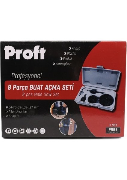 Buat Panç Seti 8li