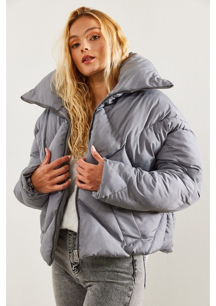 Kadın Oversize Şişme Mont indirimleri